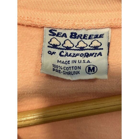 Sea Breeze of California Shirt/Jacket Women’s Medium Vintage USA Front Pockets - Picture 3 of 4